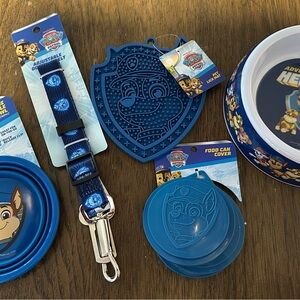 Paw Patrol Blue Pet Accessory Set